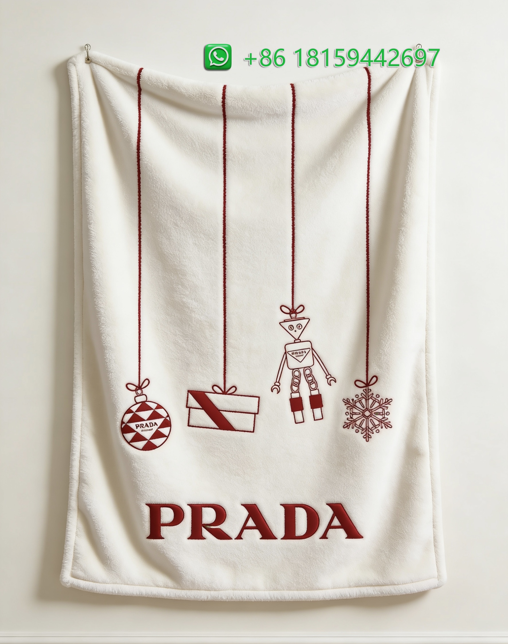 Prada Throw Blankets